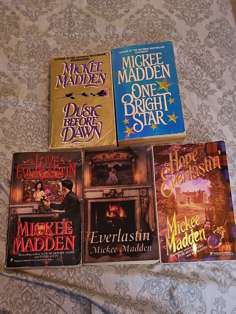 Paperback Book Set - Assorted Covers (Blue, Gold, Red, Brown, Purple)